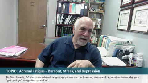 STREAM: Adrenal Fatigue – Burnout, Stress, and Depression