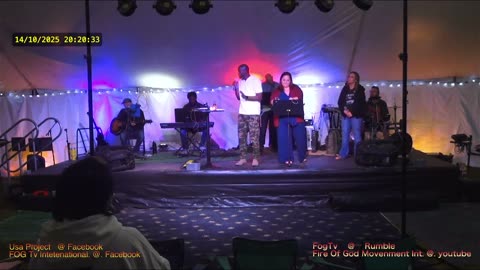 Oct. 14 2025 Epicenter tent revival . . Night 12