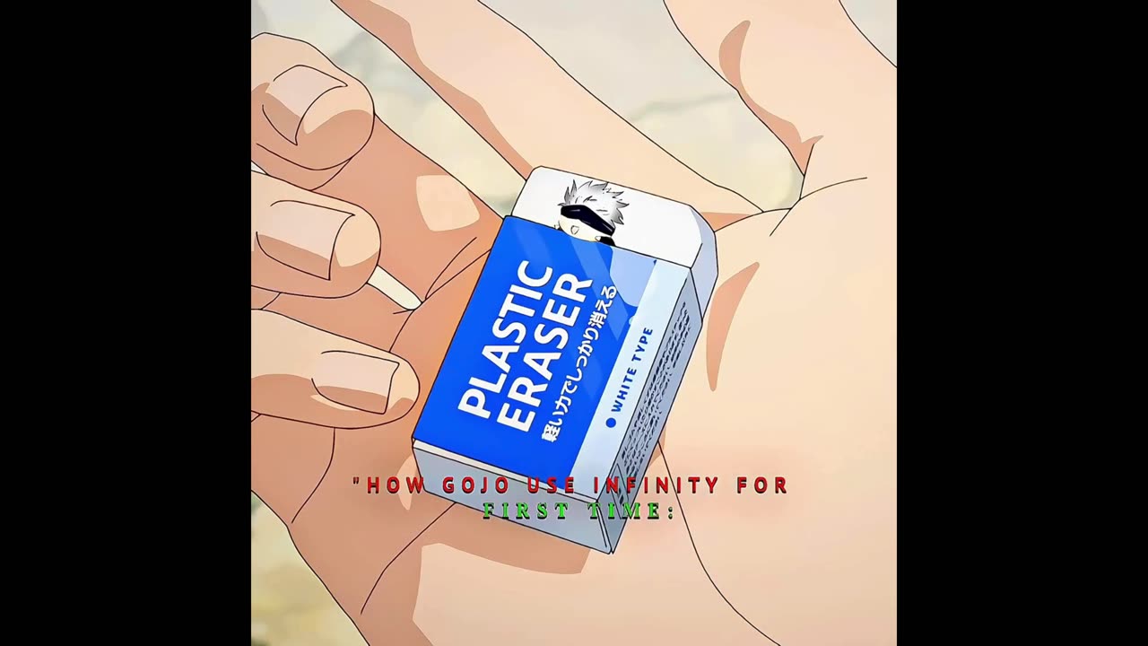 Gojo use infinity for last time