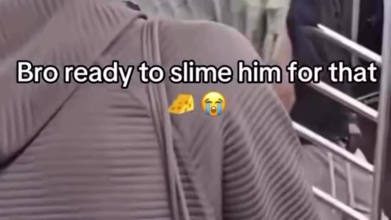 bro was ready to slime him out for that