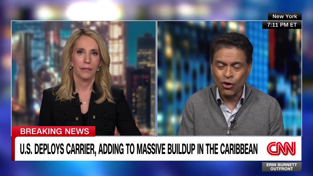 CNN Report-US deploys world's largest warship to Latin America