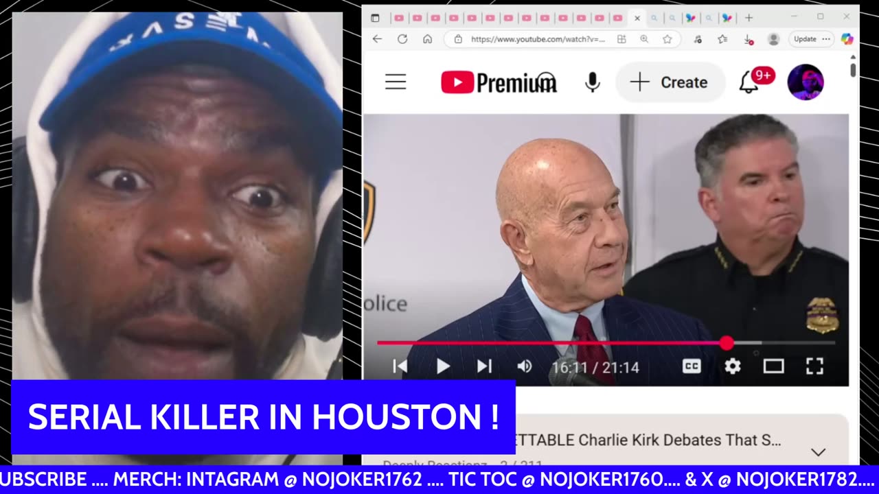 HOUSTON MAYOR SPEAKS ON SERIAL KILLER