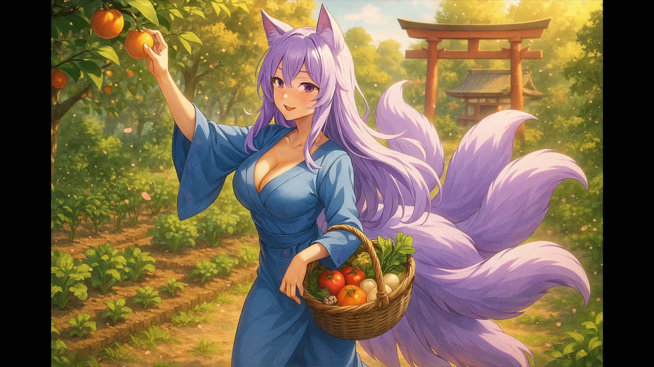Lavender Fox Garden V1