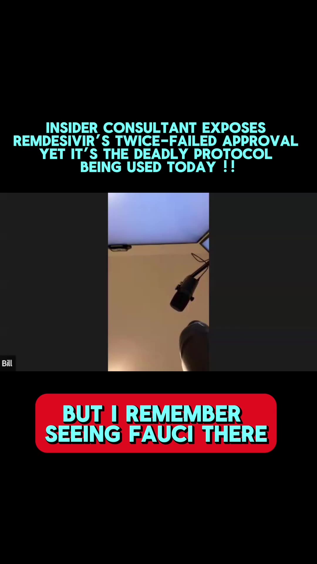 nsider Exposes Remdesivir (The Deadly Protocol) : The Truth About FDA Approval of Remdesivir