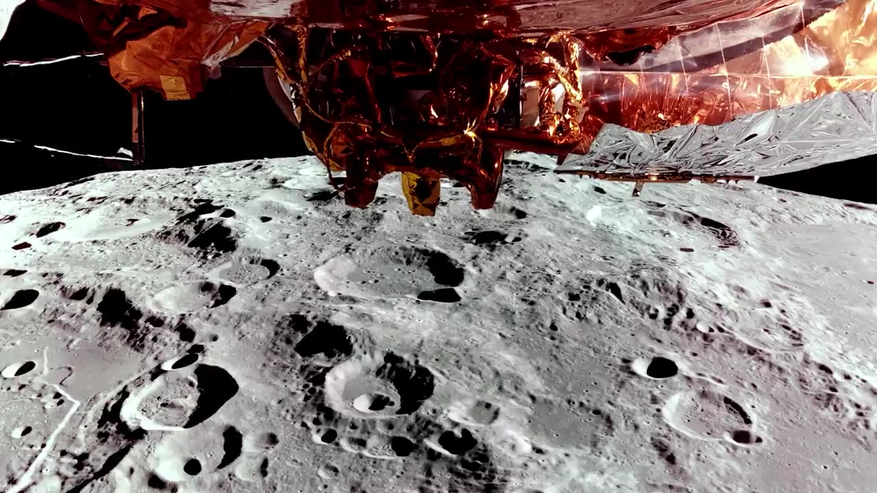 Incredible images of the far side of the moon captured by Blue Ghost lander