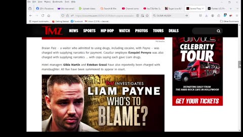 Liam Payne Several Charged in Connection to Death ... Waiter Braian Paiz, Friend Roger Nores