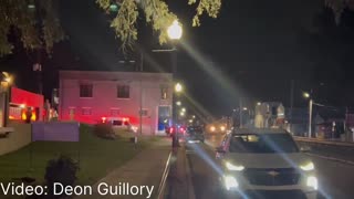 2 deputies shot at Iberville Parish Courthouse in Louisiana, suspect killed.