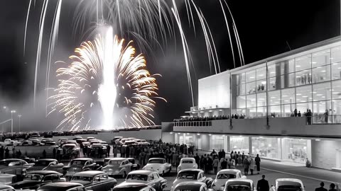 Old School Fireworks Show Recreated