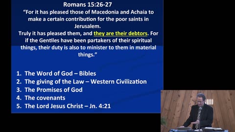 Dec. 14, 2025 "Has God Cancelled Israel? Pt. 2" - Rom. 11