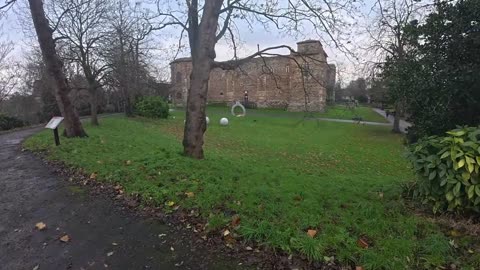 Christian leon walk in the park. this video is so important. orbs. in park. portal.