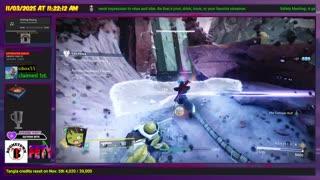 Destiny 2: 11/3/25 - Nice weekend HIGHsting but now back to Destiny. Safety Meeting! | D2-18,734 hrs