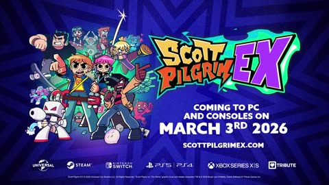Scott Pilgrim EX - Out March 3rd, 2026 - Matthew Patel and Robot-01 Join the Lineup!