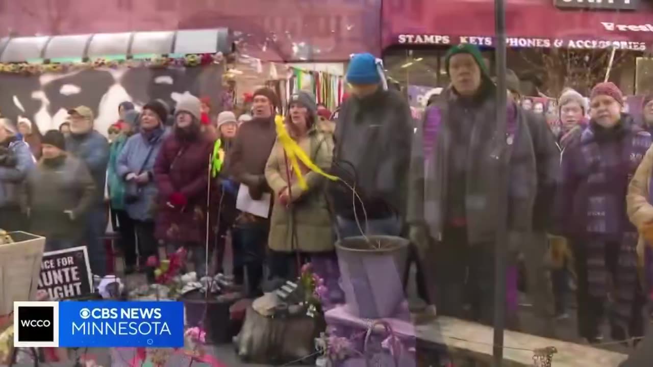 Liberals in Minneapolis held a “crucifixion pilgrimage” to George Floyd Square and the memorials for Renee Good and Alex Pretti on Good Friday
