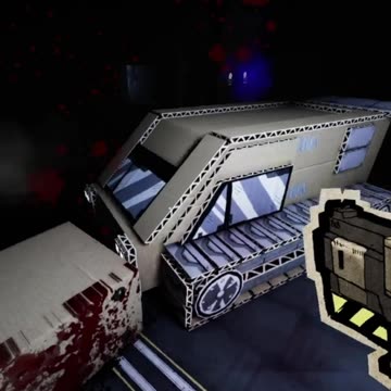 Got hit in the nose with a cardboard heel)) #gaming #paper #paperhead #horror #battle #shots