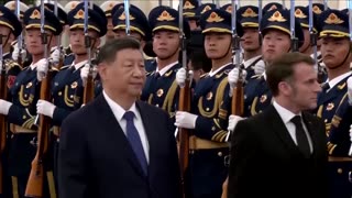Xi welcomes Macron as China, France seek closer ties