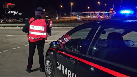 Avellino - Controlli a tappeto dei Carabinieri in Irpinia (12.03.25)