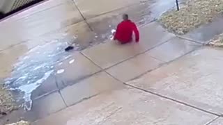 😂💀 Slip and Slide! The Funniest Fail Ever! | FunFM