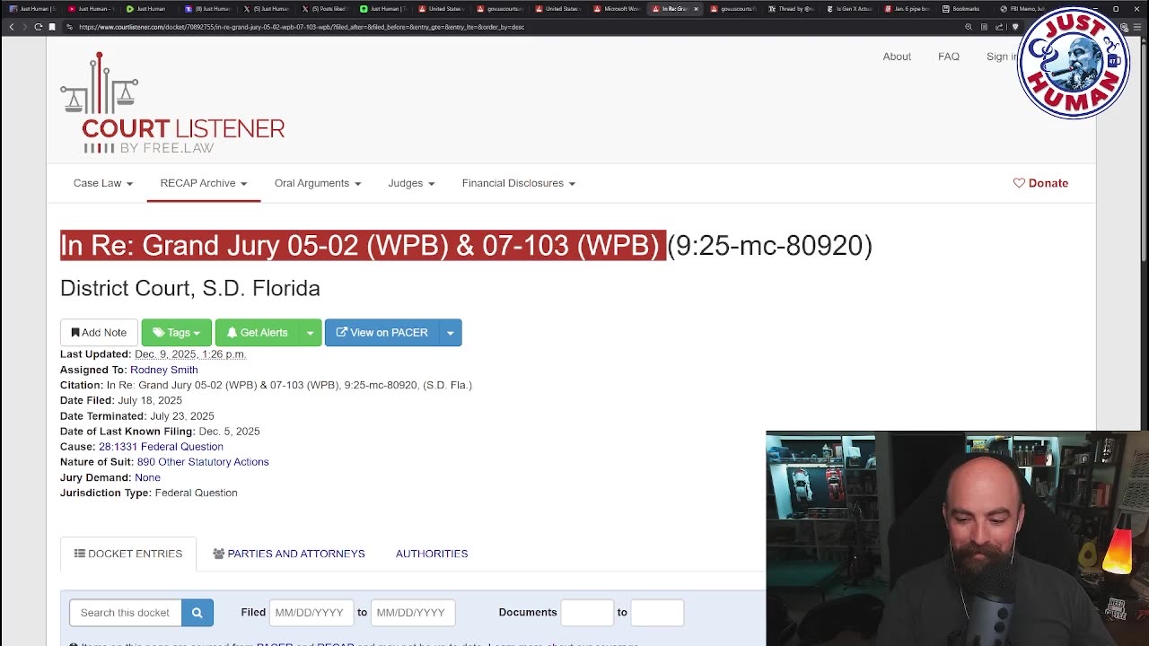 Judges Grant Unsealing of Epstein and Maxwell Grand Jury Materials