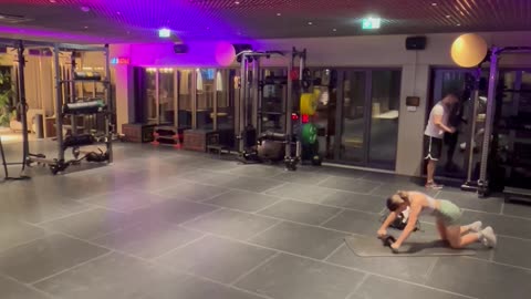 Gym Bro Picks Up Gym Crush's Feet
