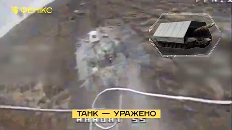 Multiple Russian Tanks and APCs Are Lit Up by Ukrainian Drones