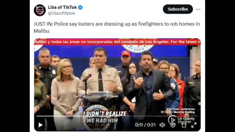 Looters And Burglars Dress As Fire Fighter In Los Angeles To Rob Your Home!