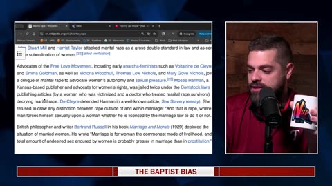 Baptist Bias "Marital Rape" Special Broadcast