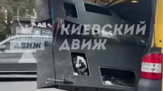 In Kyiv, someone is simply transporting a "Shahed"