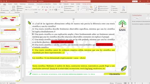 SAVIA REPASO 2025 - 2 | Semana 05 | Filosofía