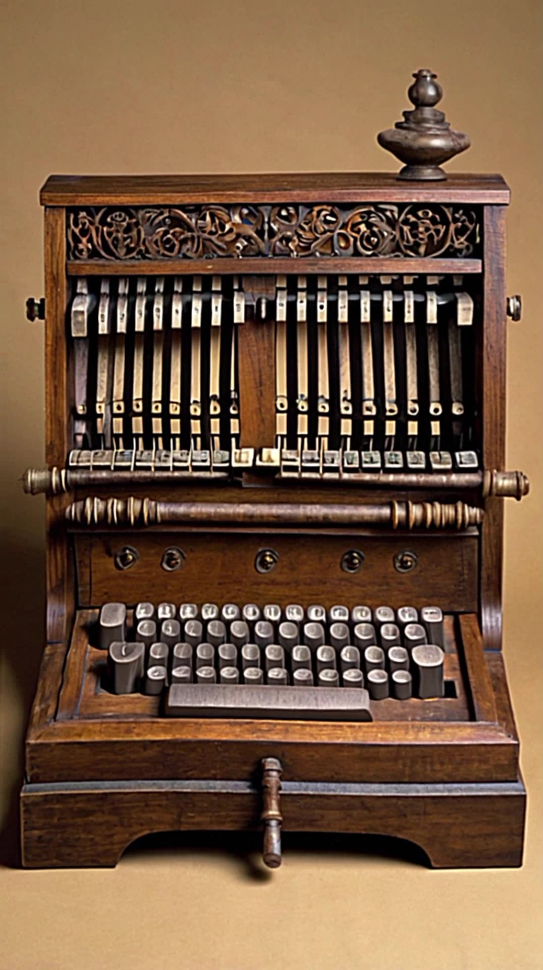 The First Computer Keybord Do you know what the world's first keyboard looked like?