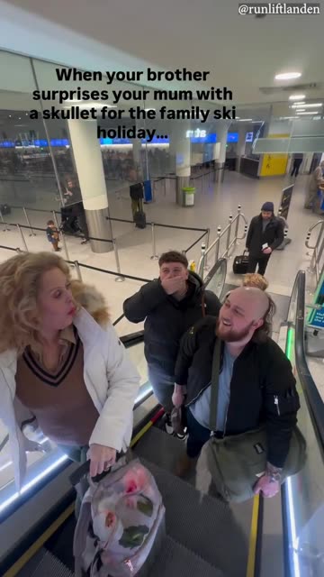 Son's Extreme Mullet Surprises Ski Mom