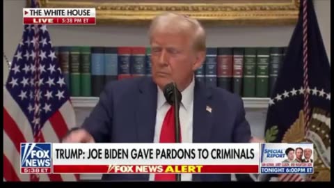 President Trump Gives Master Class, Turns Tables When Badgered by Fake News Reporter Over Pardons