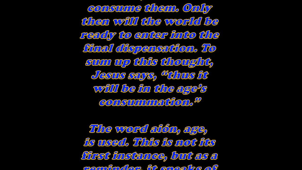Matthew 13:40 - Daily Bible Verse Commentary
