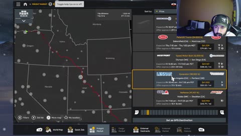 American Truck Simulator Live Stream