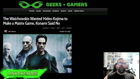 Kojima Denied The Wachowskis Yrs Ago On Not Developing The Matrix Game