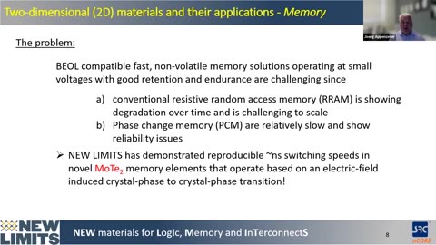 SRC SIA Webinar on Collaboration Towards Decadal Plan Goals: Emerging Semiconductor Technologies