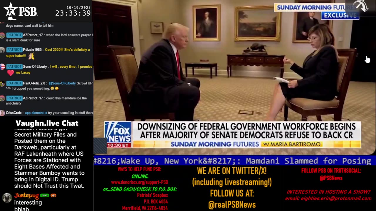 Patriots' Soapbox NEWS - LIVE 24/7!