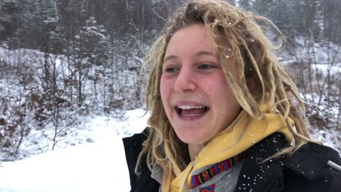 The snow has arrived!🥳