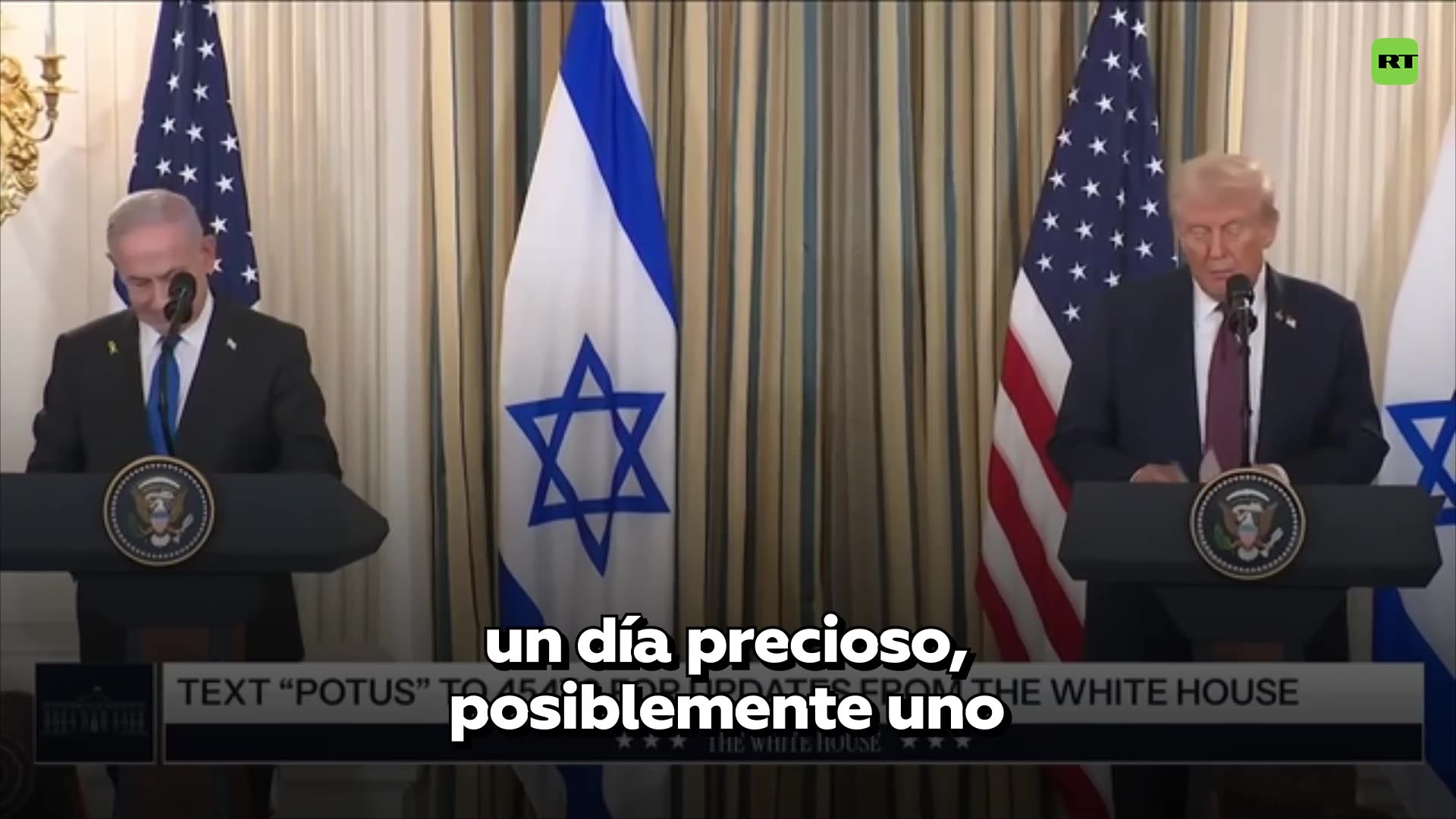 Trump: Es potencialmente uno de los días más grandes de la historia