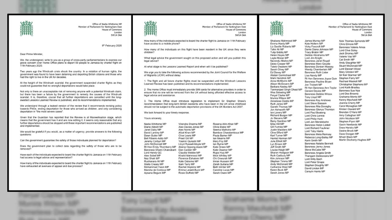 Fact Check: List Of MPs Did NOT Show Votes Against Deporting 'Foreign Rapists' -- Letter Signatories