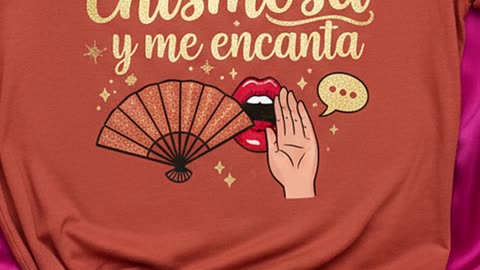 Camiseta Soy la tía chismosa y me encanta #CamisetaDivertida #TíaChismosa #ModaFeliz