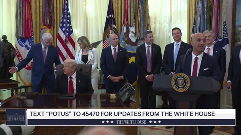 President Trump Makes an Announcement, Nov. 6, 2025