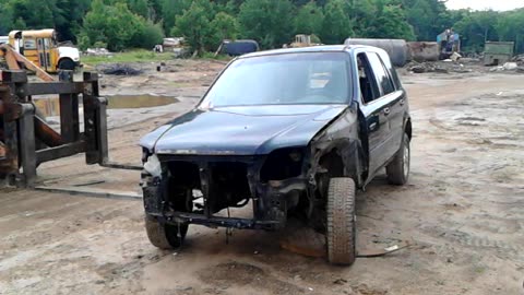 Scrapping the 97 honda crv canada day 2015