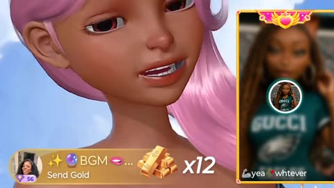 The girls investigating and talking about theories with Papi