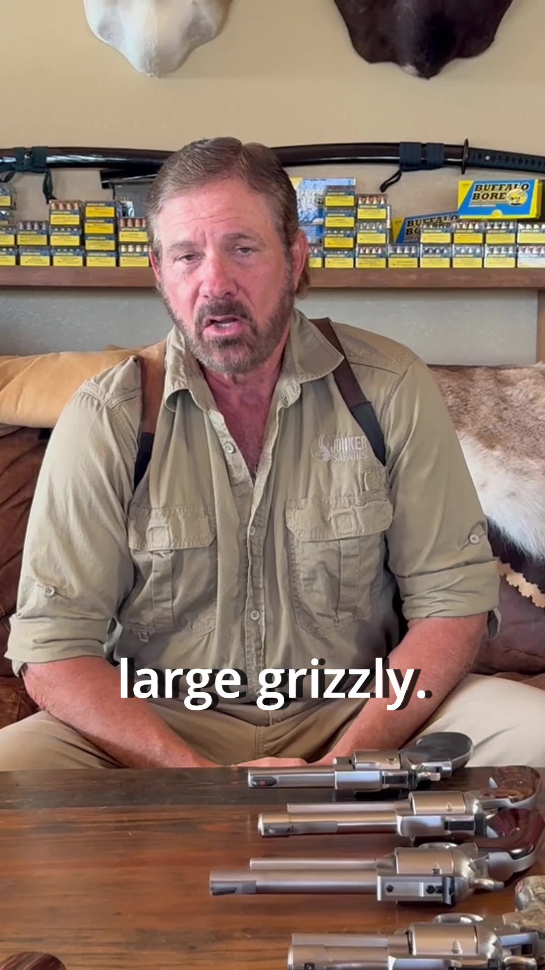 Why expanding bullets arent good for defense against a charging bear or moose