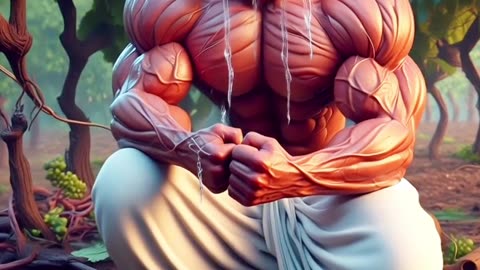 “Muscular Indian Farmer Story | Hyper Realistic 3D Cartoon | Grapes Farm Emotional Twist”