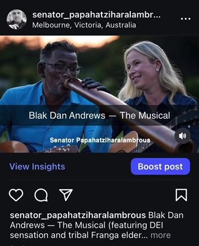 Blak Dan Andrews — The Musical
