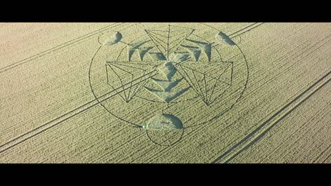 Crop Circle at Hackpen Hill - July 2016