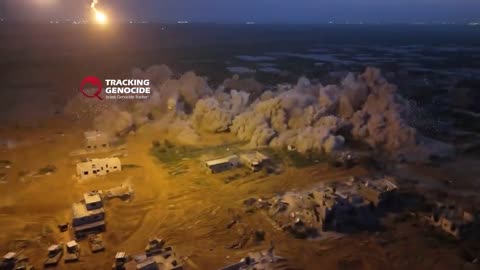 A typical Israeli terrorist recap montage documenting his reserve service in the genocide