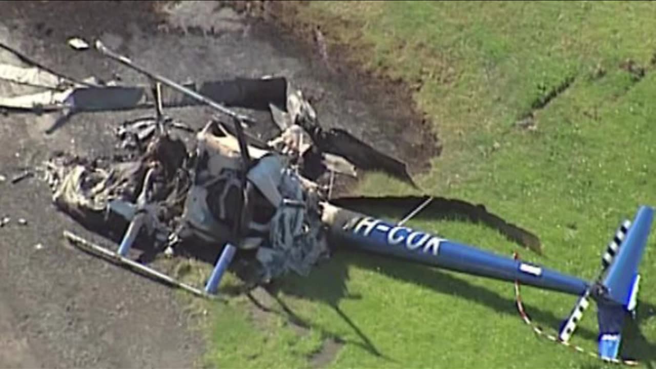 Helicopter crash ~ Q