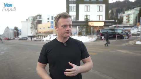 Callum Smiles reporting for Vox Populi, day two at Davos this morning!